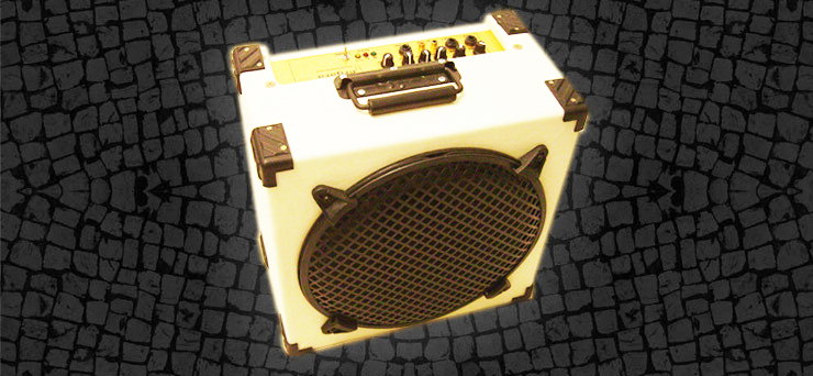 Amplificador portatil de bajo 50w x 12 pulgadas