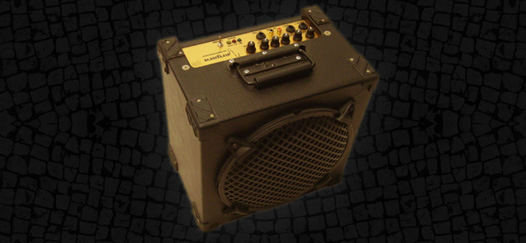 Amplificador portatil de guitarra 20w x 10 pulgadas
