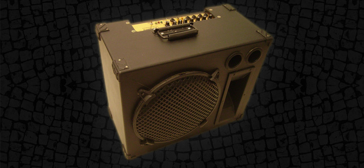 Amplificador portatil de multinfuncion 50w x 12 pulgadas